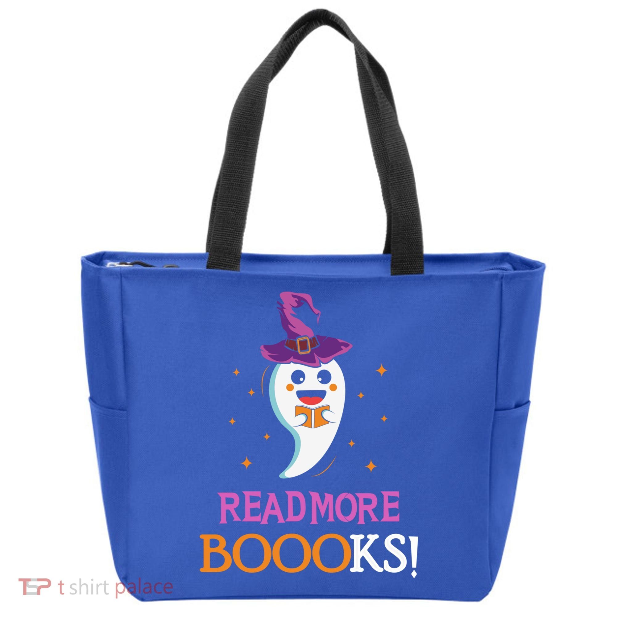Read More Books Boo Halloween Costume Reading Lover Ghost Gift Tote Bag