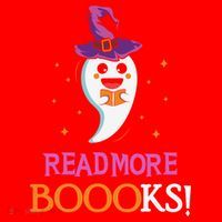 Read More Books Boo Halloween Costume Reading Lover Ghost Gift Santa Hat thumb 1