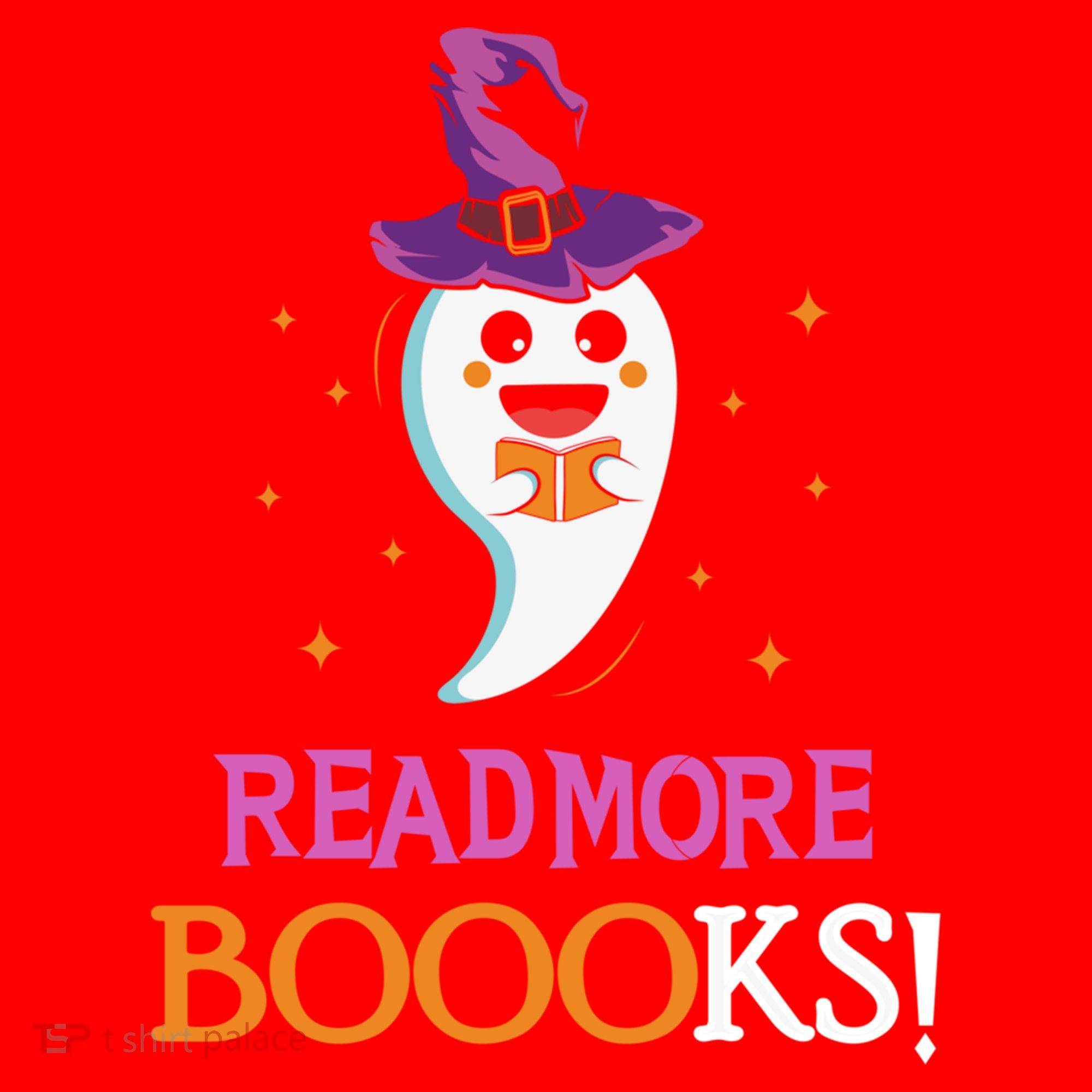 Read More Books Boo Halloween Costume Reading Lover Ghost Gift Santa Hat