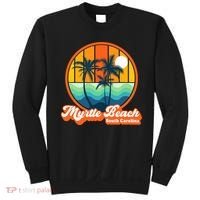 Retro Myrtle Beach South Carolina Summer 90s Beach Souvenirs Sweatshirt thumb 0
