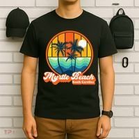 Retro Myrtle Beach South Carolina Summer 90s Beach Souvenirs T-Shirt thumb 6