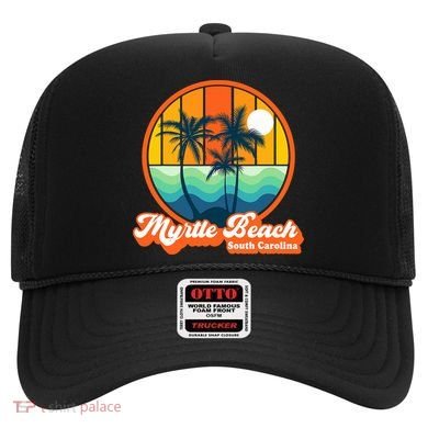Retro Myrtle Beach South Carolina Summer 90s Beach Souvenirs Hat