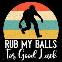 Rub My Balls For Good Luck Funny Bocce Ball Gift Coffee Mug thumb 5