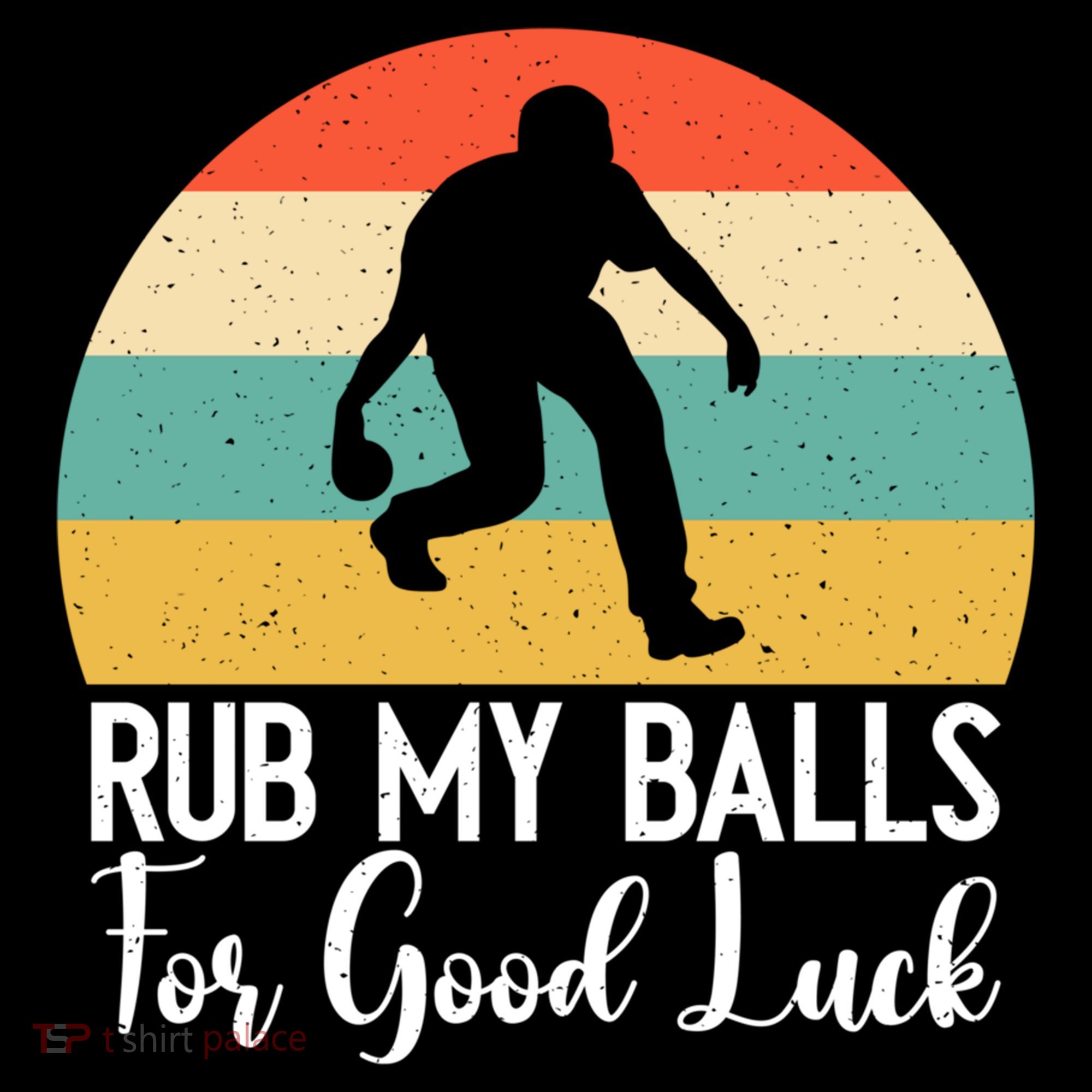 Rub My Balls For Good Luck Funny Bocce Ball Gift Coffee Mug