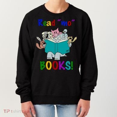 Read Mo Books Elephant Animals Women's Sweatshirt