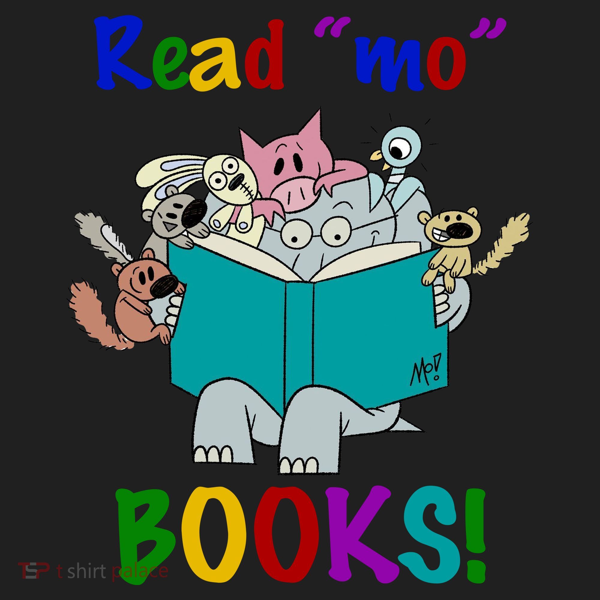 Read Mo Books Elephant Animals Women's Sweatshirt