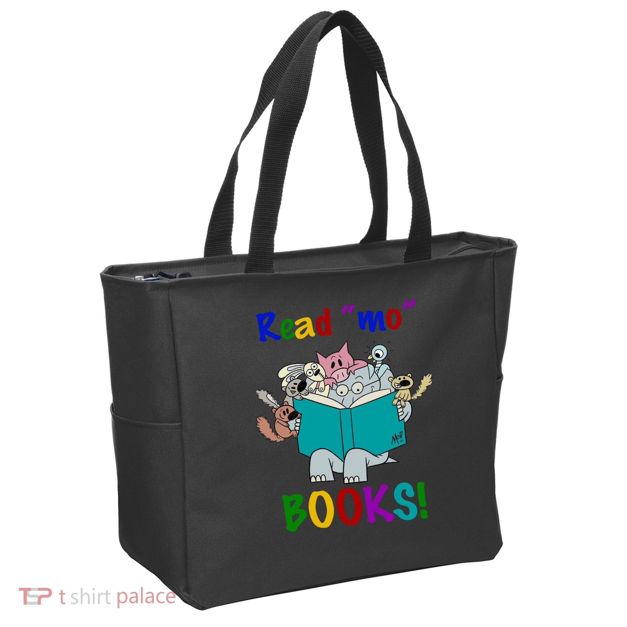 Read Mo Books Elephant Animals Tote Bag