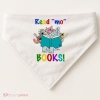 Read Mo Books Elephant Animals USA-Made Doggie Bandana thumb 0