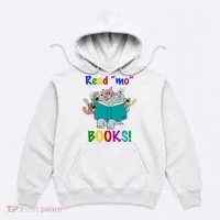 Read Mo Books Elephant Animals Hoodie thumb 0
