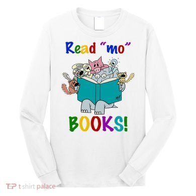 Read Mo Books Elephant Animals Long Sleeve Shirt
