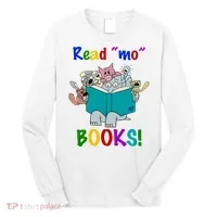 Read Mo Books Elephant Animals Long Sleeve Shirt thumb 0