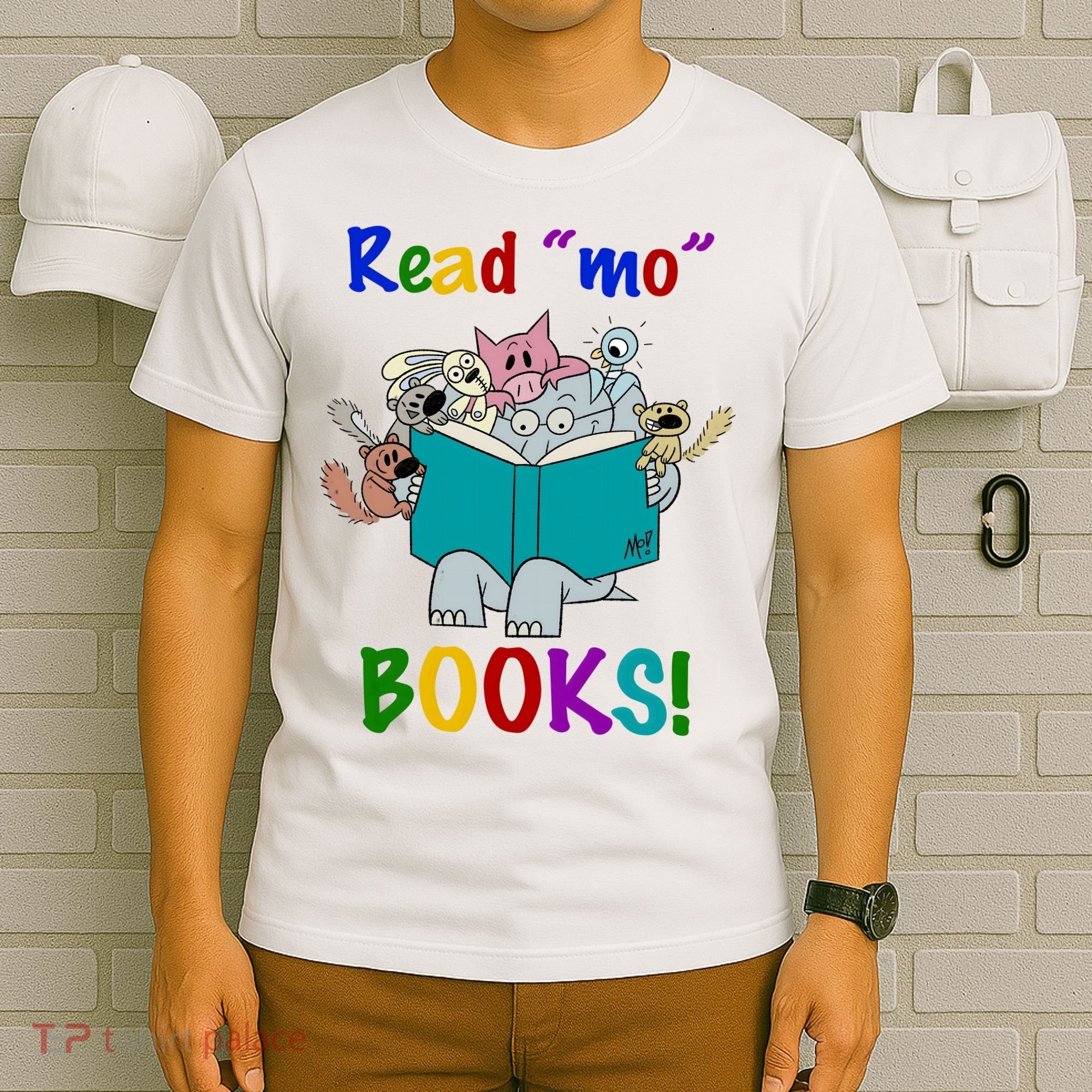 Read Mo Books Elephant Animals T-Shirt