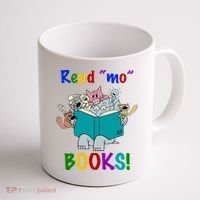 Read Mo Books Elephant Animals Coffee Mug thumb 1