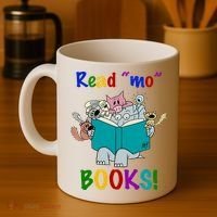 Read Mo Books Elephant Animals Coffee Mug thumb 4