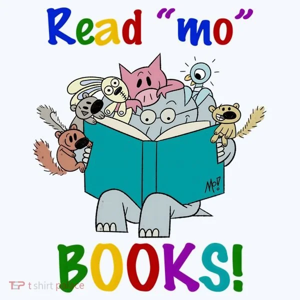Read Mo Books Elephant Animals Tank Top
