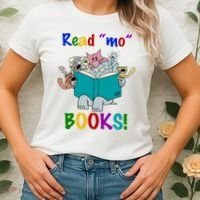 Read Mo Books Elephant Animals Women's T-Shirt thumb 2