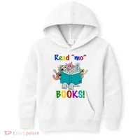 Read Mo Books Elephant Animals Kids Hoodie thumb 0