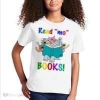 Read Mo Books Elephant Animals Kids T-Shirt thumb 2