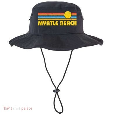 Retro Myrtle Beach Sunset Vintage Throwback Bucket Hat