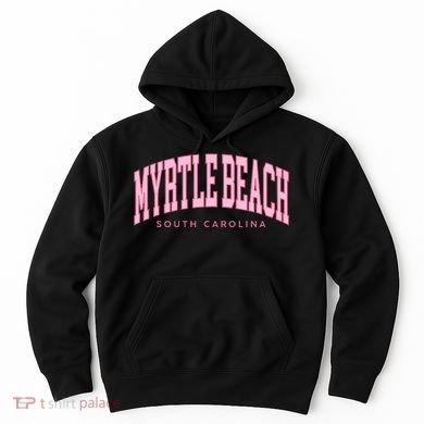 Retro Myrtle Beach South Carolina Beach Summer Hoodie