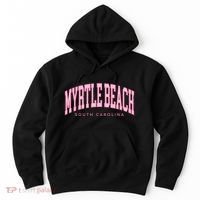 Retro Myrtle Beach South Carolina Beach Summer Hoodie thumb 0
