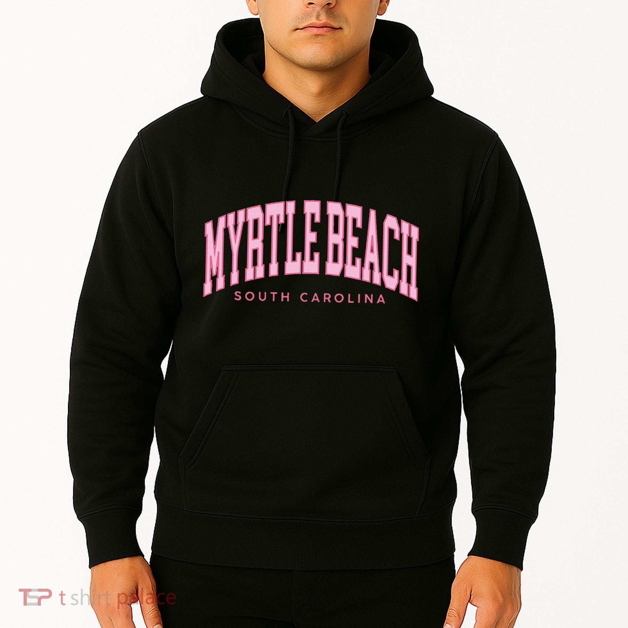 Retro Myrtle Beach South Carolina Beach Summer Hoodie