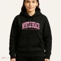 Retro Myrtle Beach South Carolina Beach Summer Hoodie thumb 5