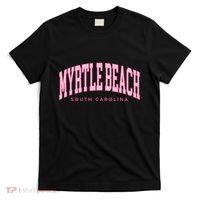 Retro Myrtle Beach South Carolina Beach Summer T-Shirt thumb 0