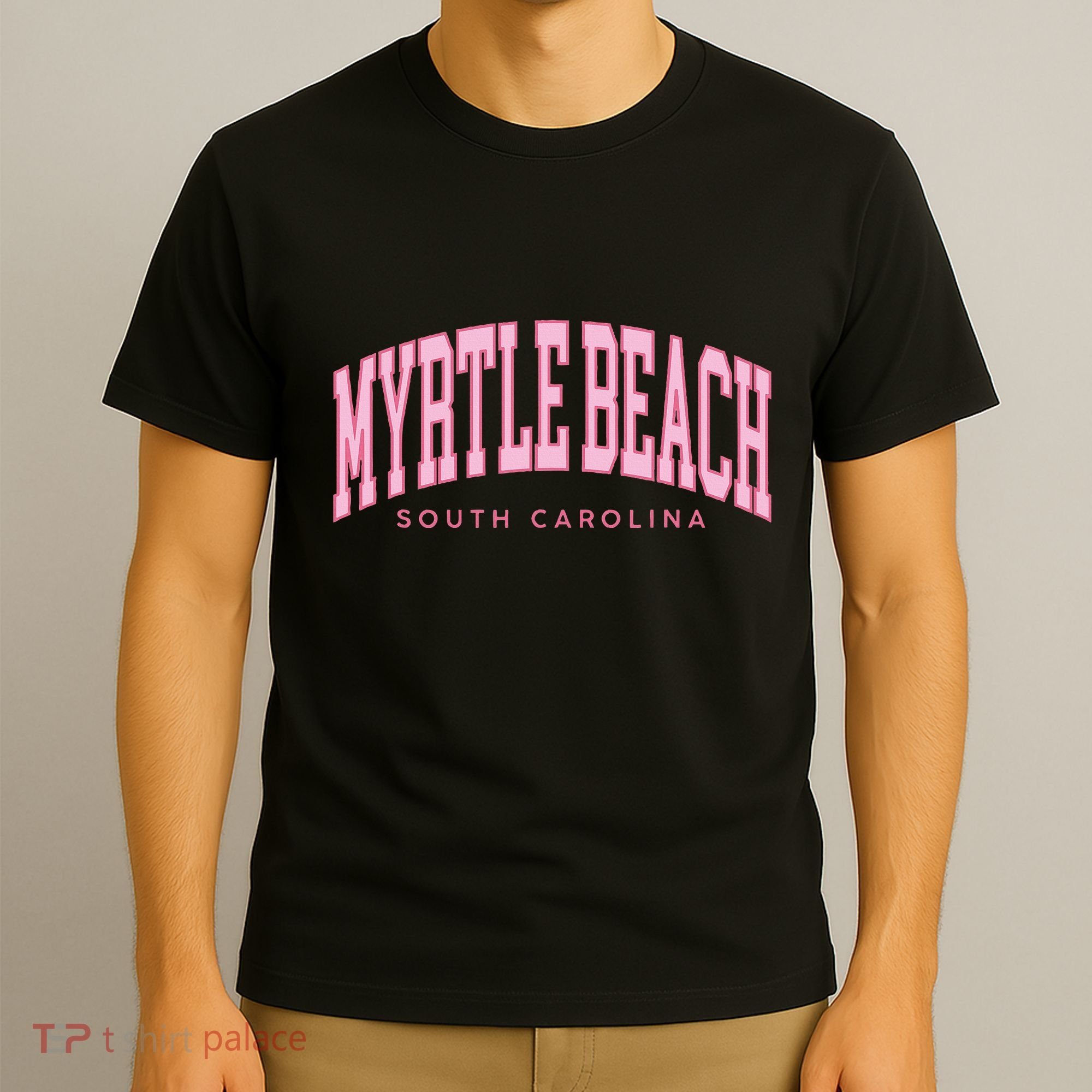 Retro Myrtle Beach South Carolina Beach Summer T-Shirt