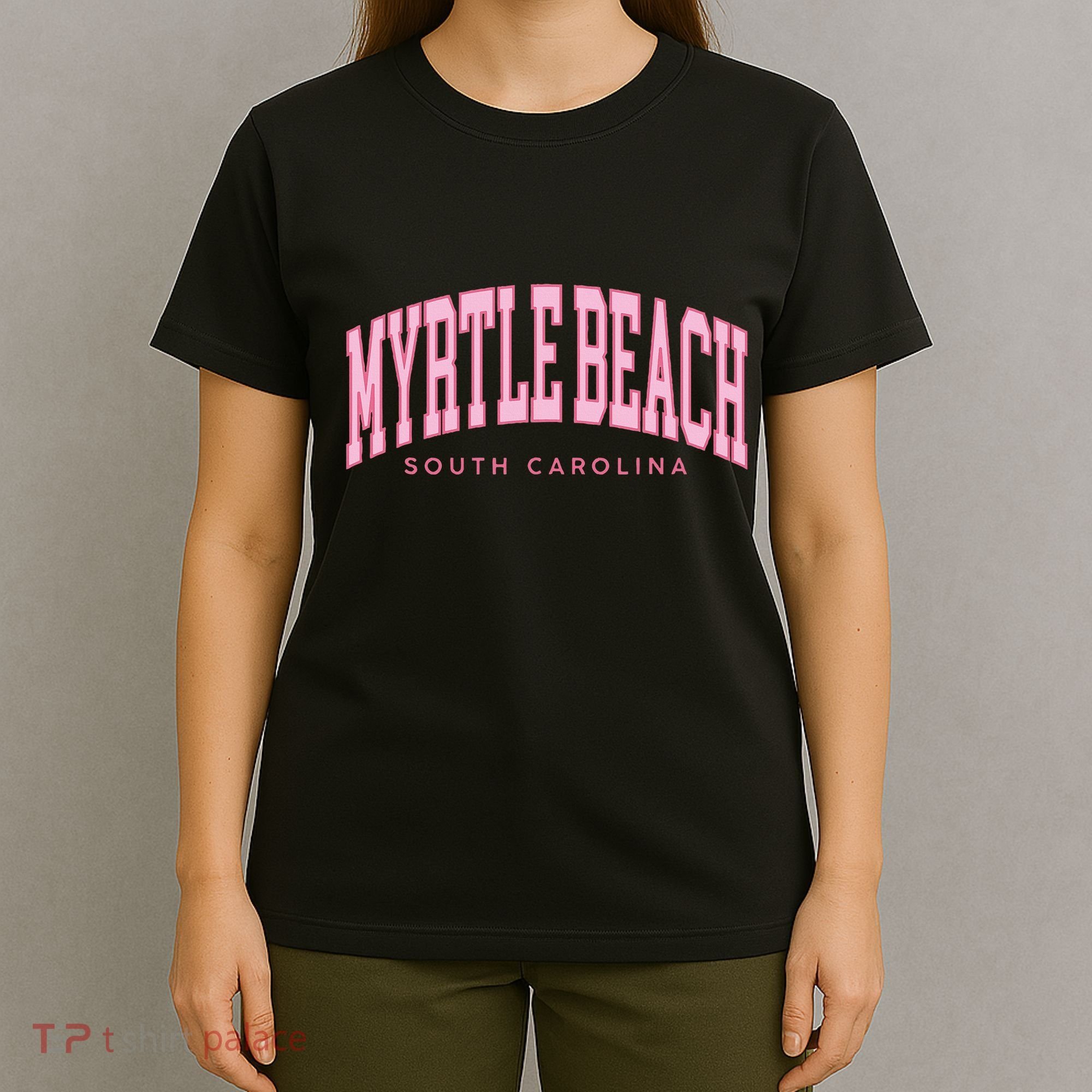 Retro Myrtle Beach South Carolina Beach Summer T-Shirt
