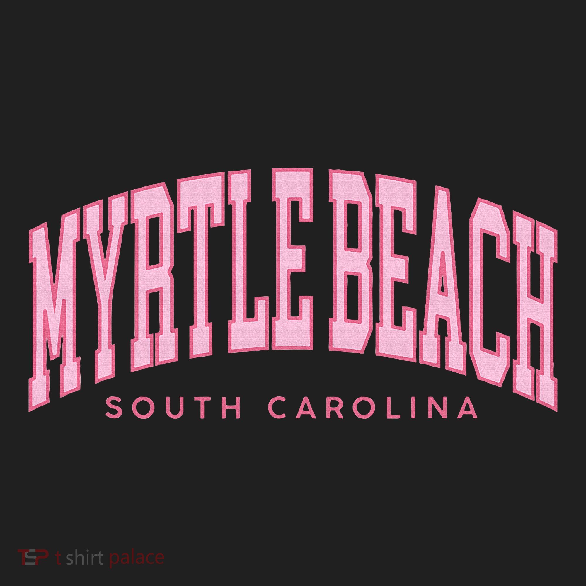 Retro Myrtle Beach South Carolina Beach Summer Beanie