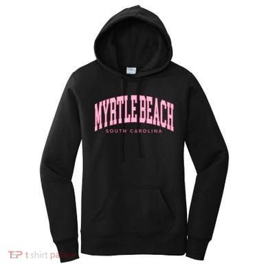 Retro Myrtle Beach South Carolina Beach Summer Women's Hoodie