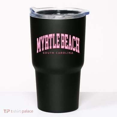 Retro Myrtle Beach South Carolina Beach Summer Tumbler