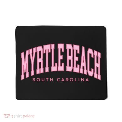 Retro Myrtle Beach South Carolina Beach Summer Mousepad