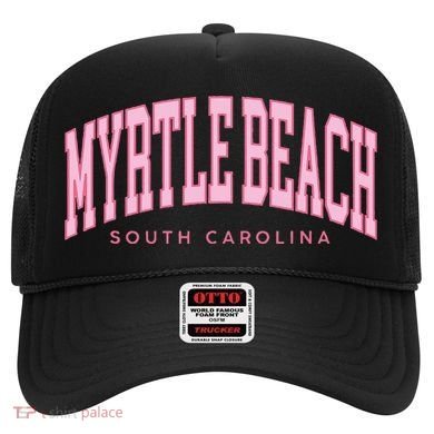 Retro Myrtle Beach South Carolina Beach Summer Hat