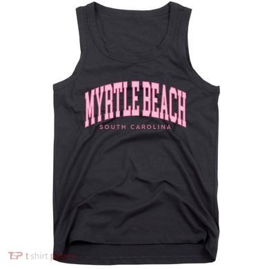 Retro Myrtle Beach South Carolina Beach Summer Tank Top