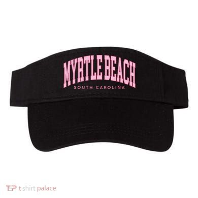 Retro Myrtle Beach South Carolina Beach Summer Visor