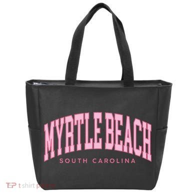 Retro Myrtle Beach South Carolina Beach Summer Tote Bag