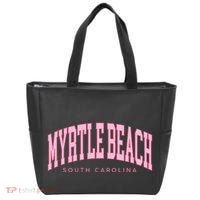 Retro Myrtle Beach South Carolina Beach Summer Tote Bag thumb 0