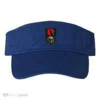 Red Moon Black Gothic Raven Skull Graphic Black Crow Visor thumb 0