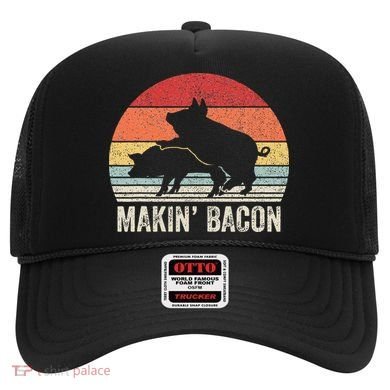 Retro Makin Bacon Pork Bacon Hat