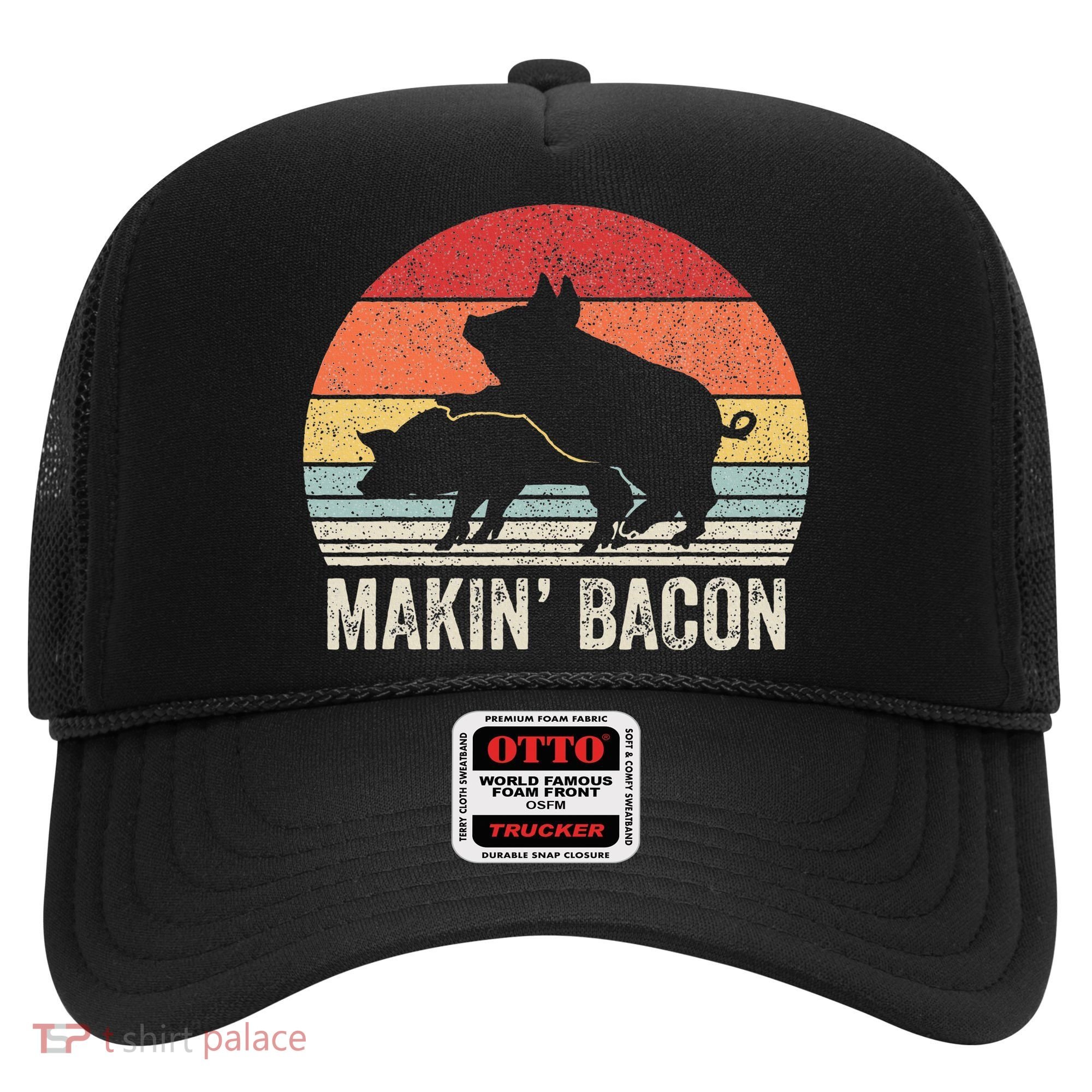 Retro Makin Bacon Pork Bacon Hat