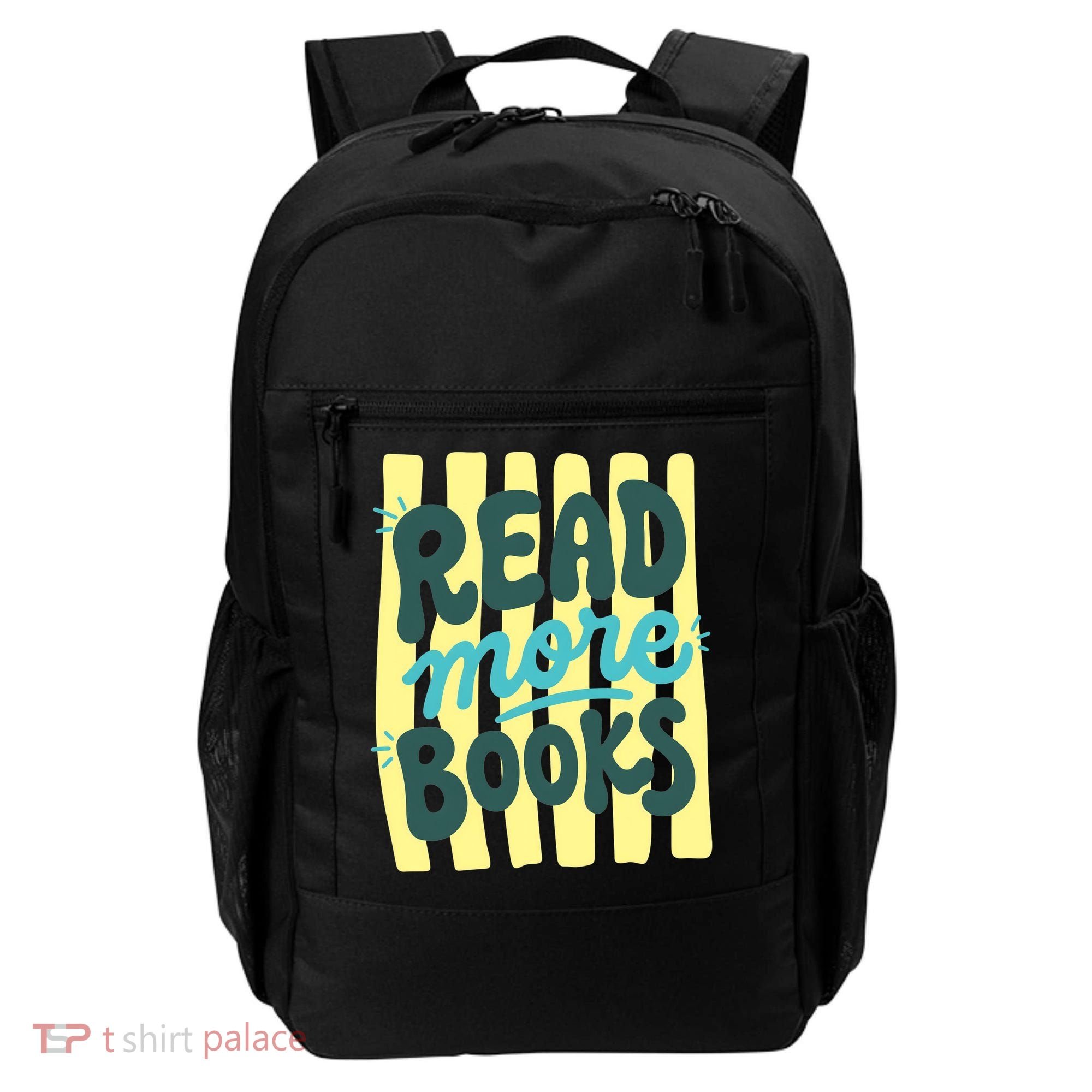 Read More Books Stripes Bookish Gift Backpack