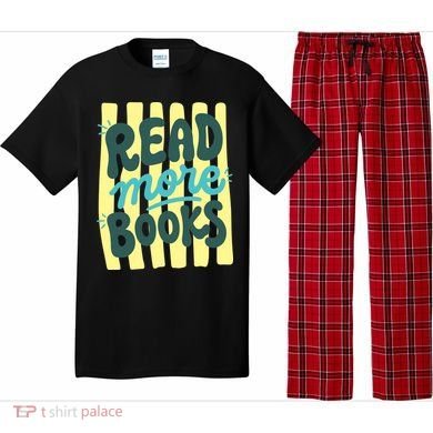 Read More Books Stripes Bookish Gift Pajama Set