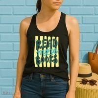 Read More Books Stripes Bookish Gift Women's Tank Top thumb 2