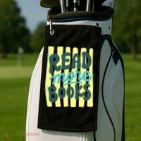 Read More Books Stripes Bookish Gift Golf Towel thumb 2