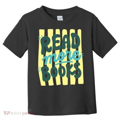 Read More Books Stripes Bookish Gift Toddler T-Shirt