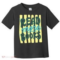 Read More Books Stripes Bookish Gift Toddler T-Shirt thumb 0
