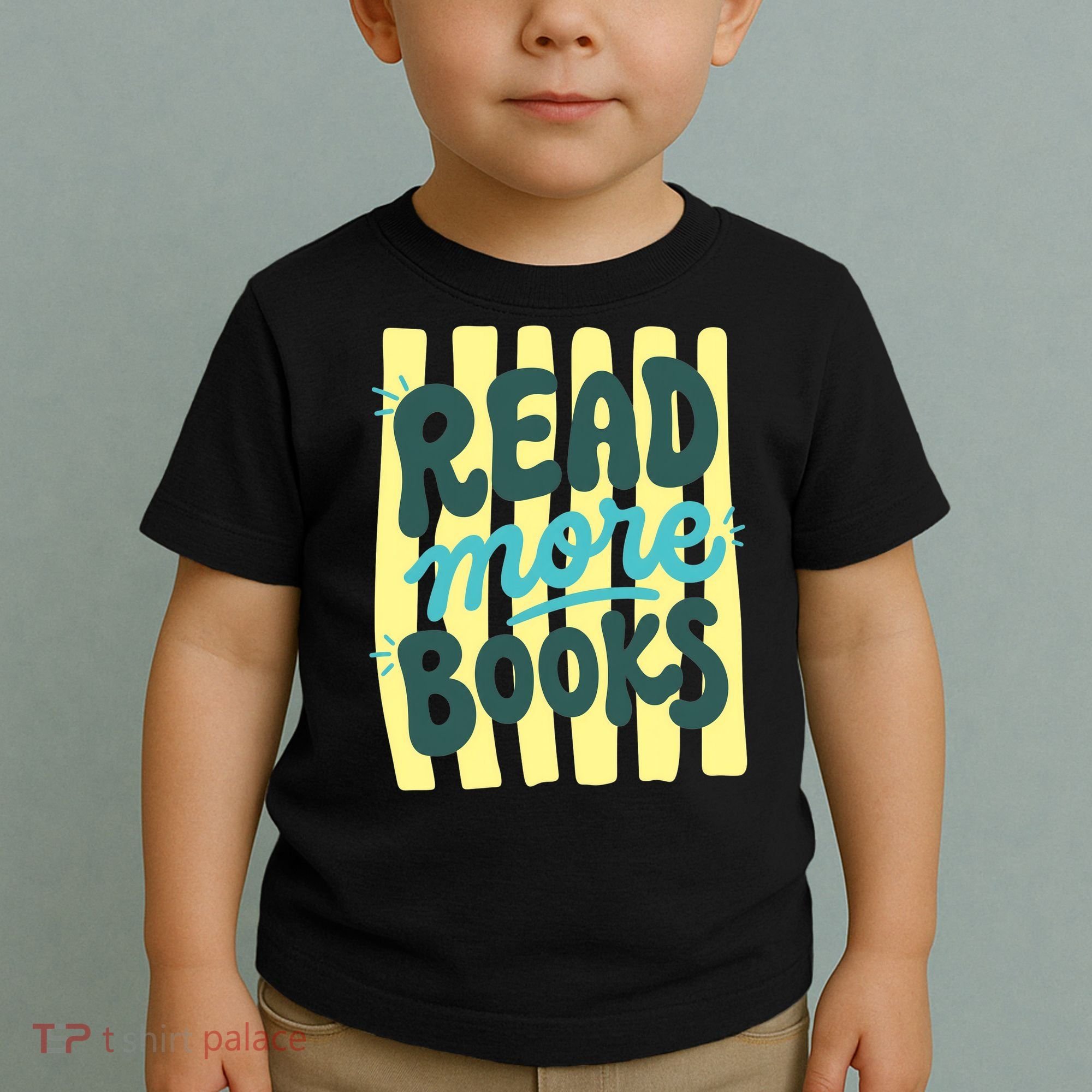 Read More Books Stripes Bookish Gift Toddler T-Shirt