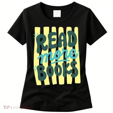 Read More Books Stripes Bookish Gift Women's T-Shirt